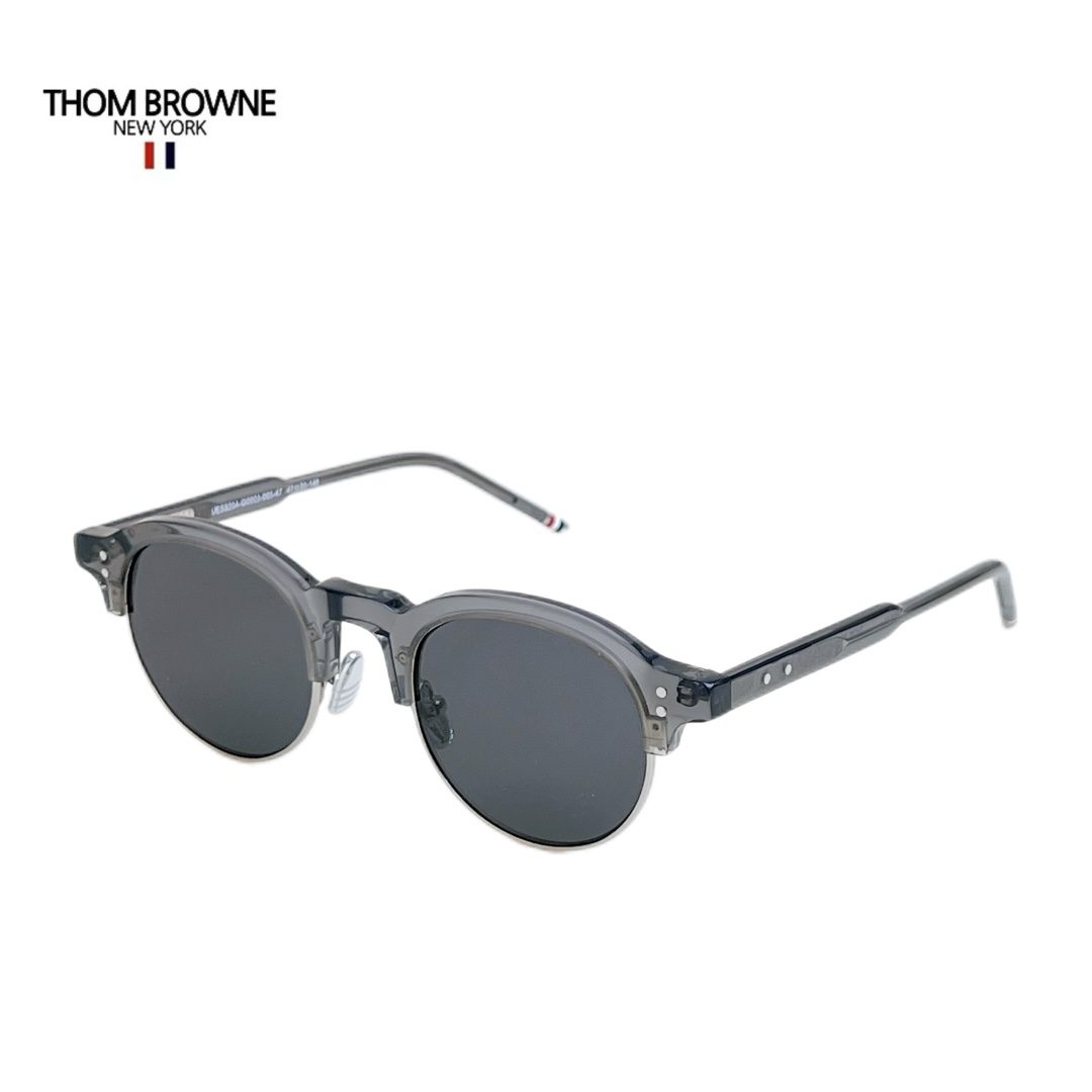 Thom Browne Round Clubmaster Sunglasses