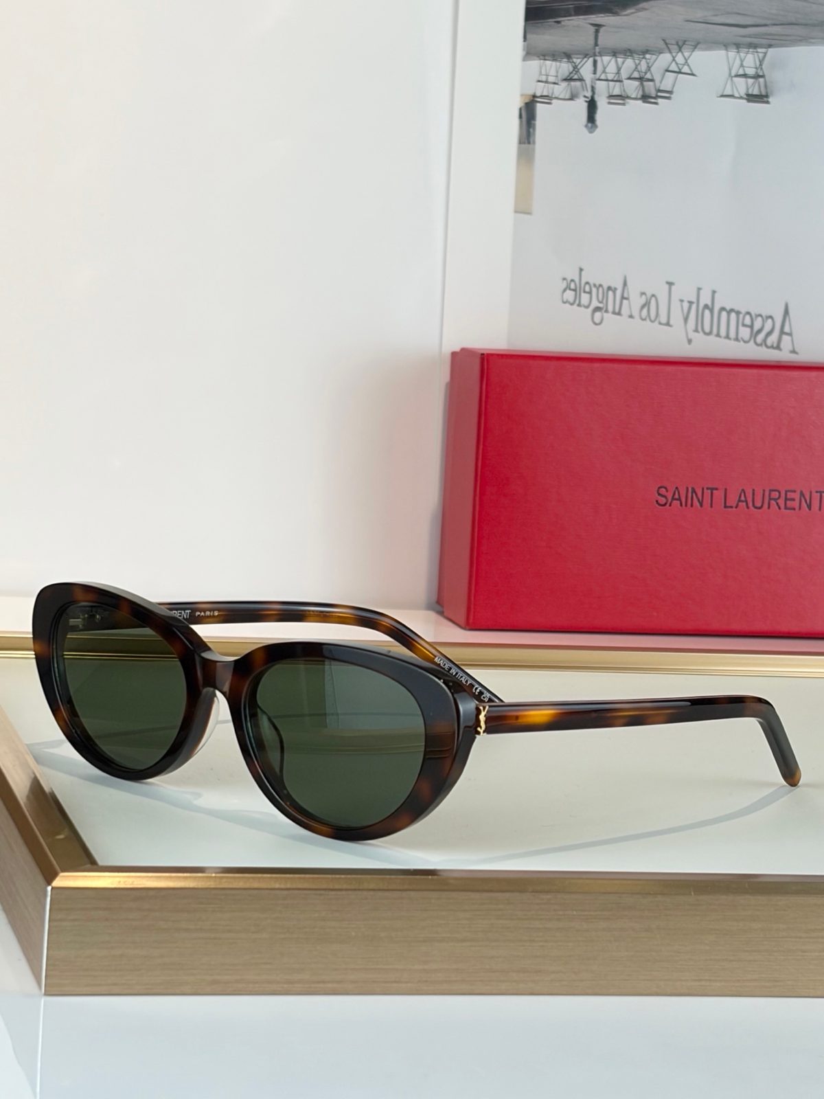Saint Laurent Cat-Eye Sunglasses