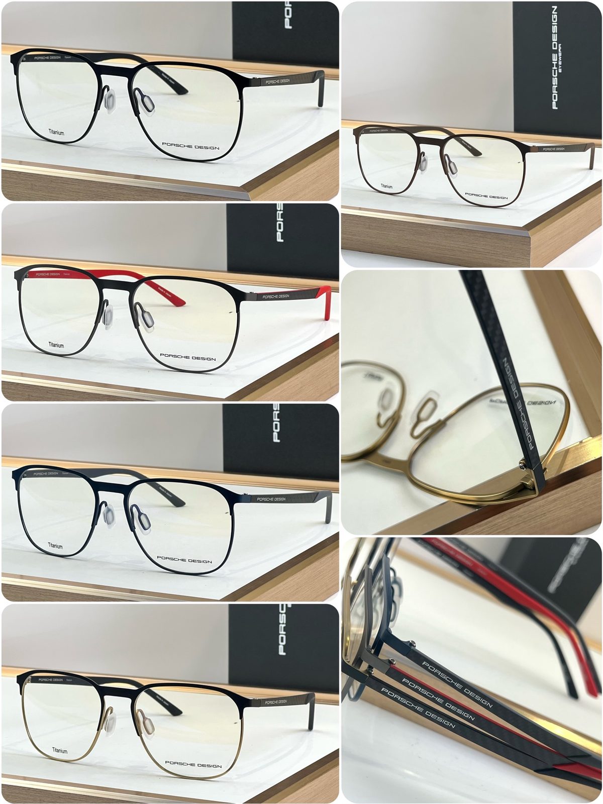 Porsche Design Square Eyeglasses