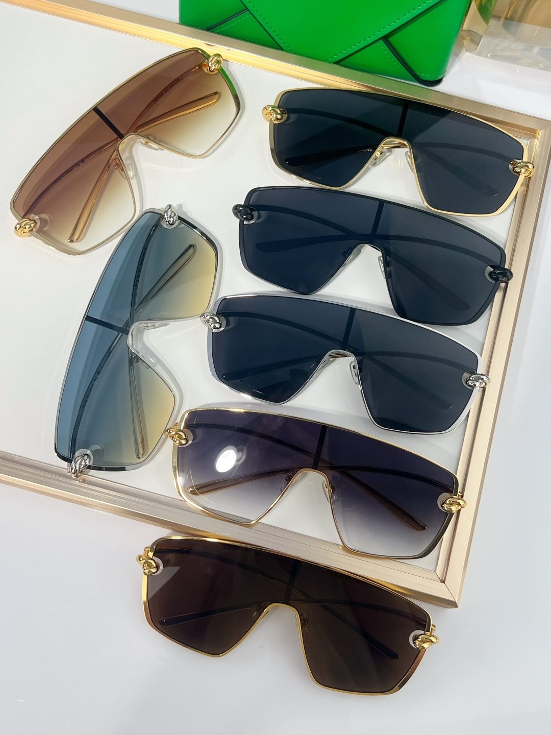 Designer Luxury Sunglasses Collection Display