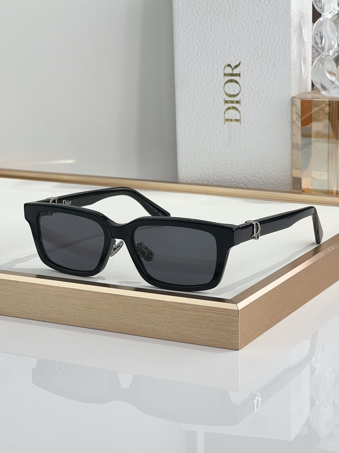 Dior Black Square Sunglasses