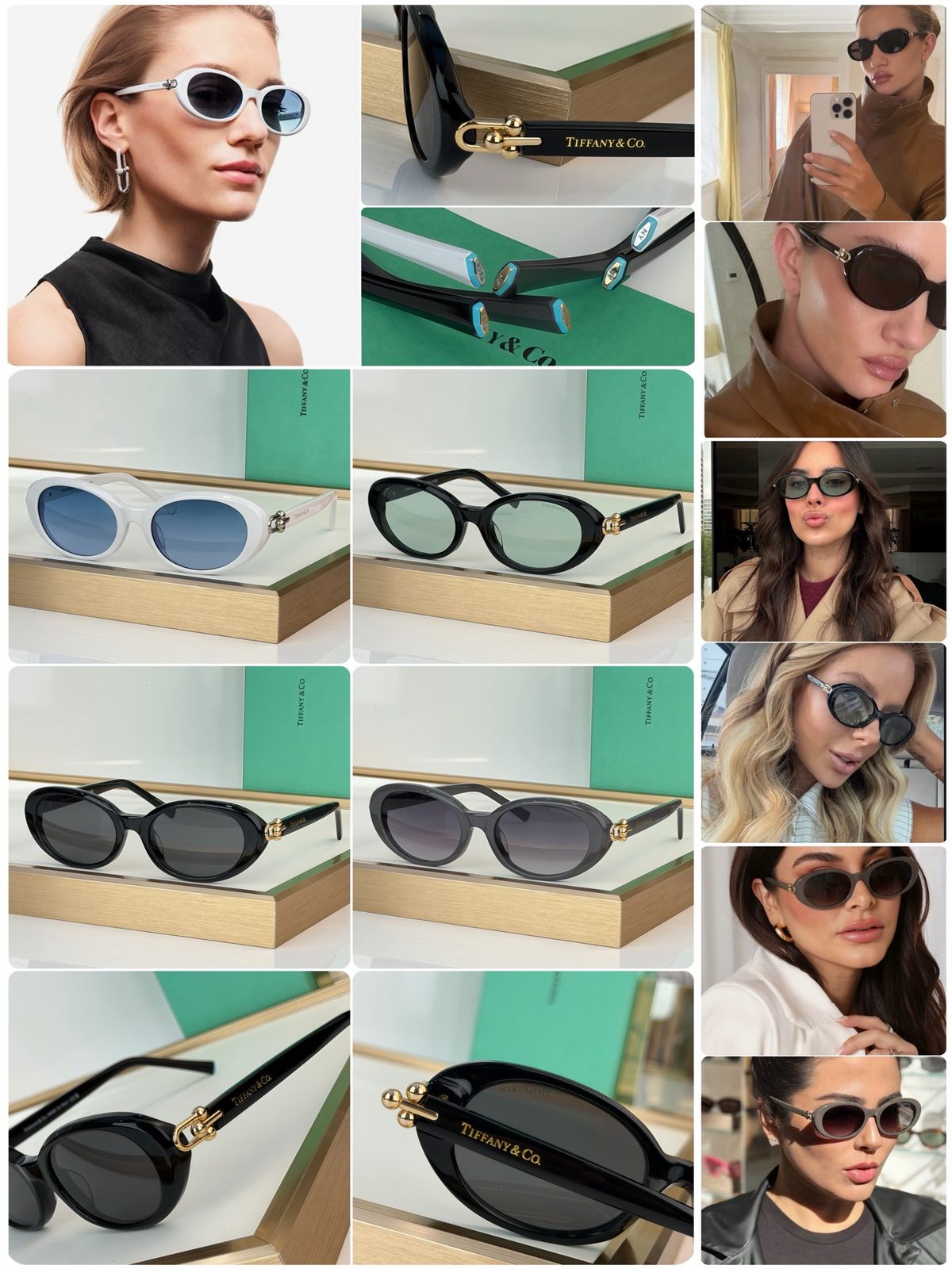 Tiffany & Co. Oval Sunglasses Collection
