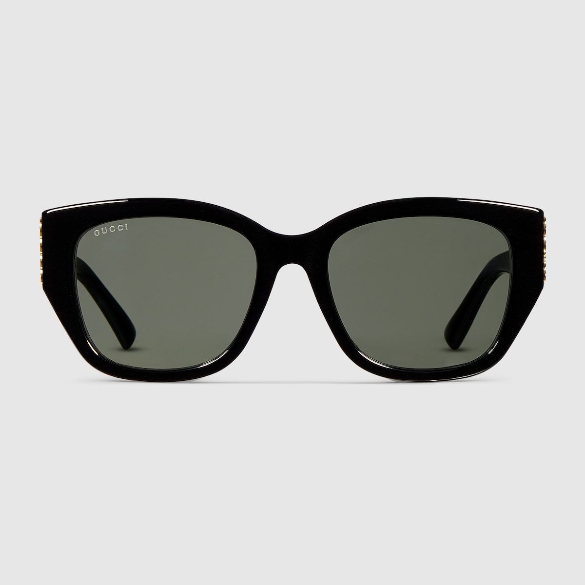 Gucci Black Square Frame Sunglasses