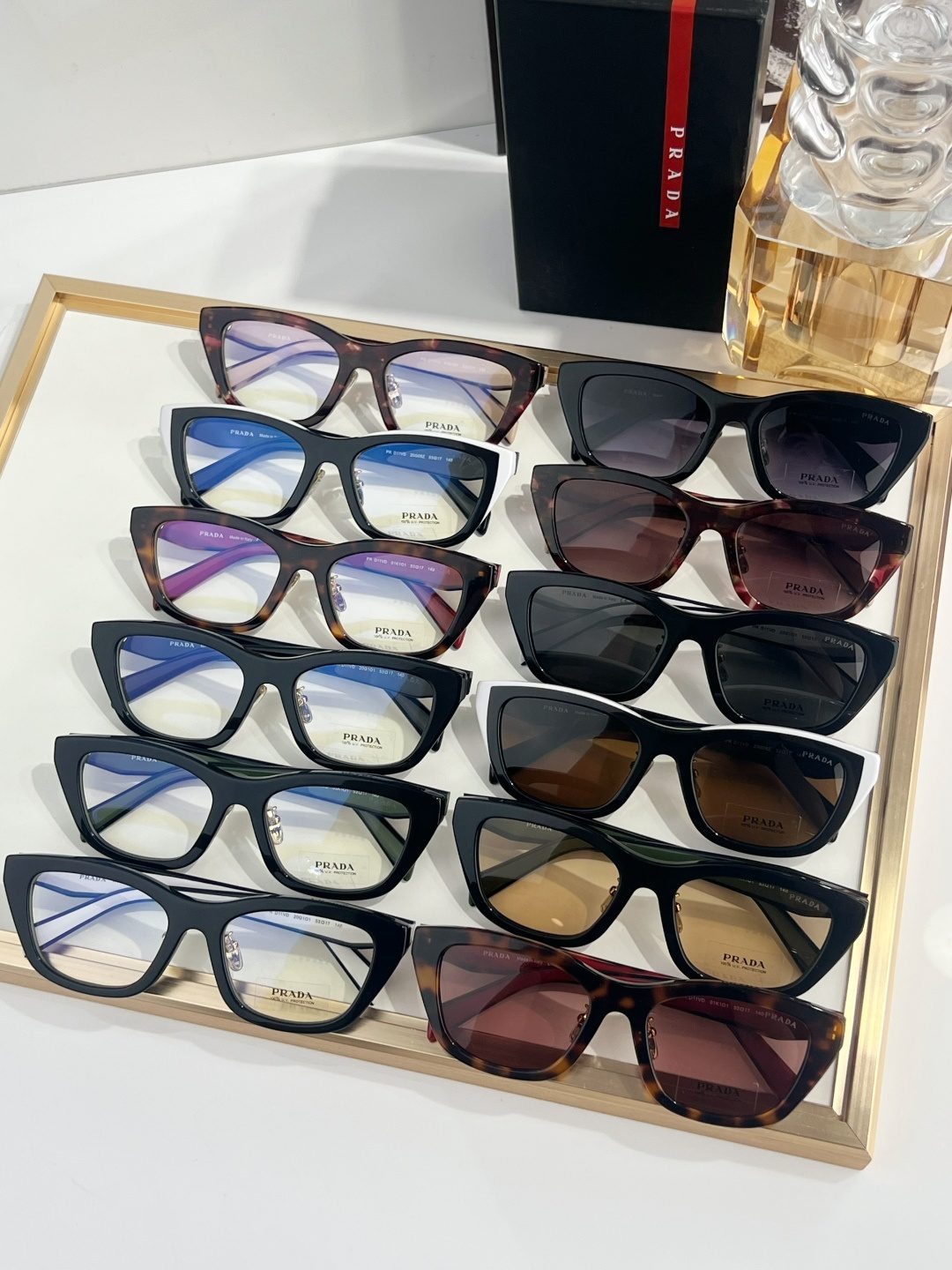 Prada Optical and Sunglasses Collection Display