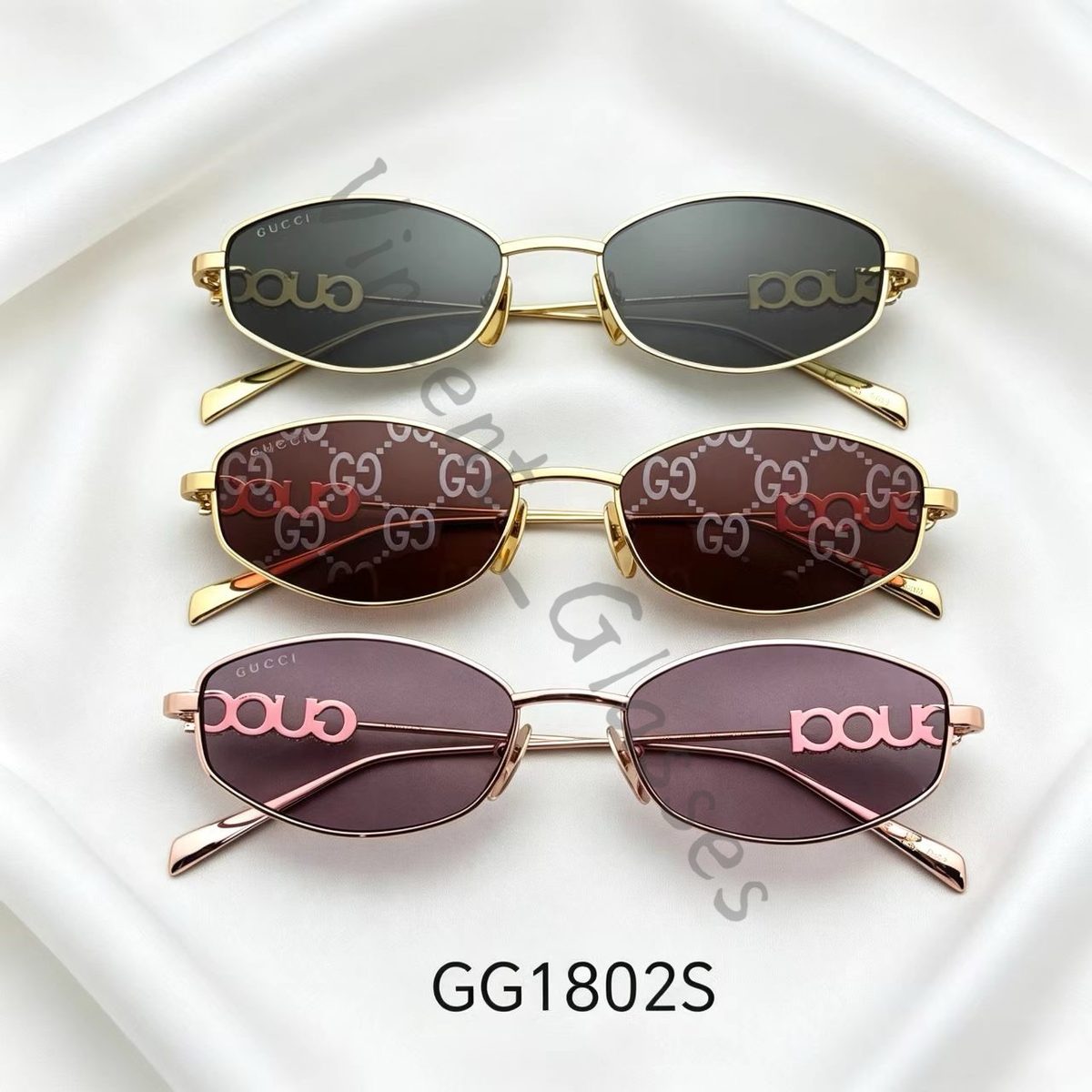 Gucci GG1802S Oval Sunglasses Collection