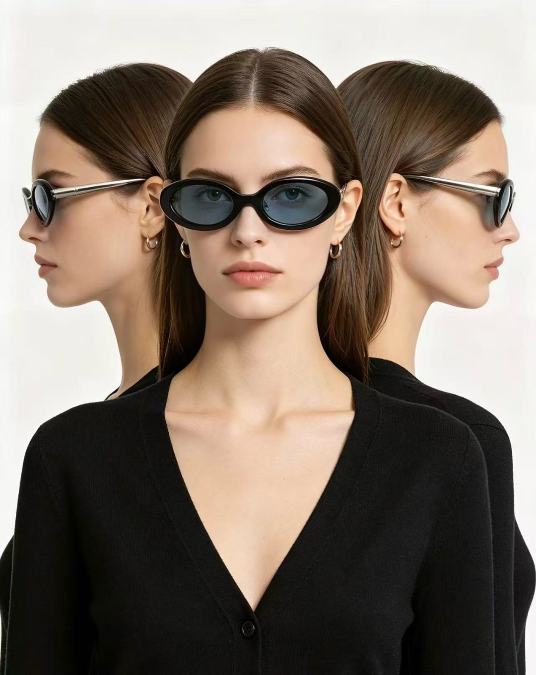 Designer Oval Frame Sunglasses Collection