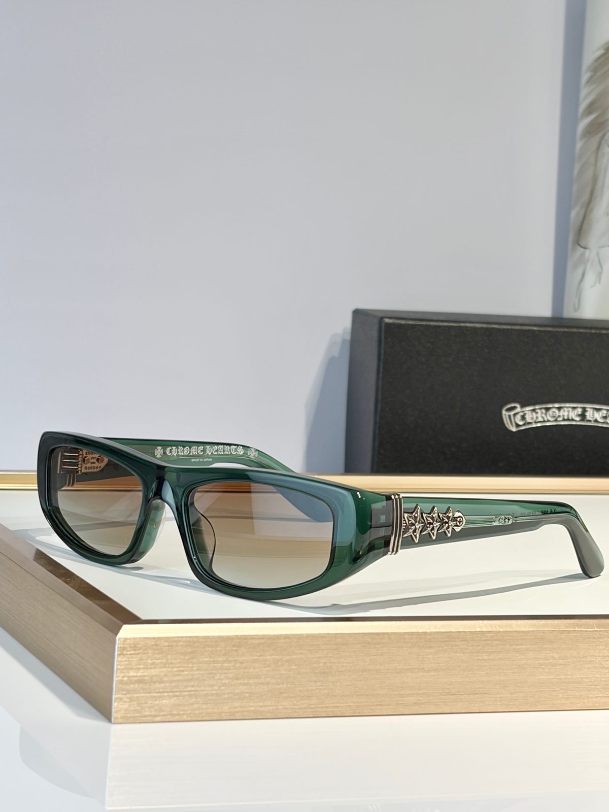 Chrome Hearts Rectangular Sunglasses
