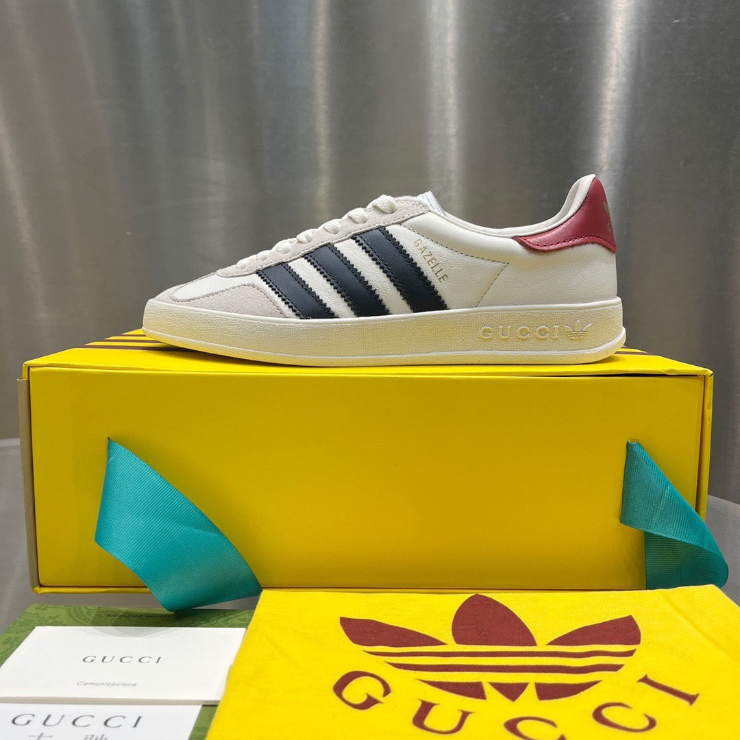 Gucci x Adidas Gazelle Low-Top Sneaker