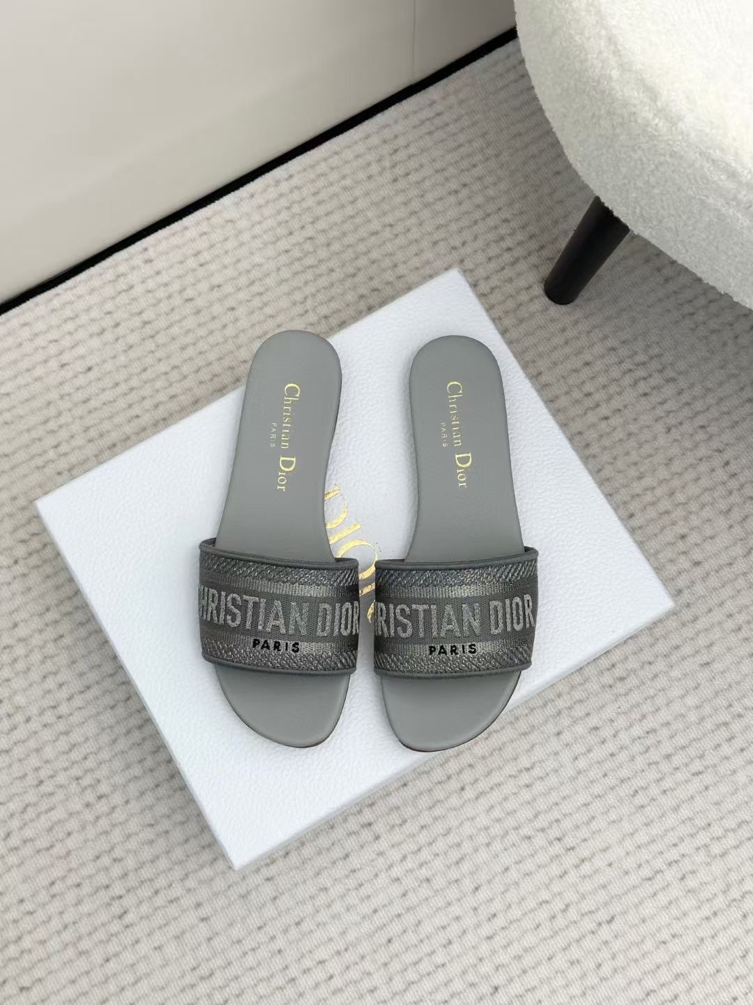 Christian Dior Paris Slide Sandals