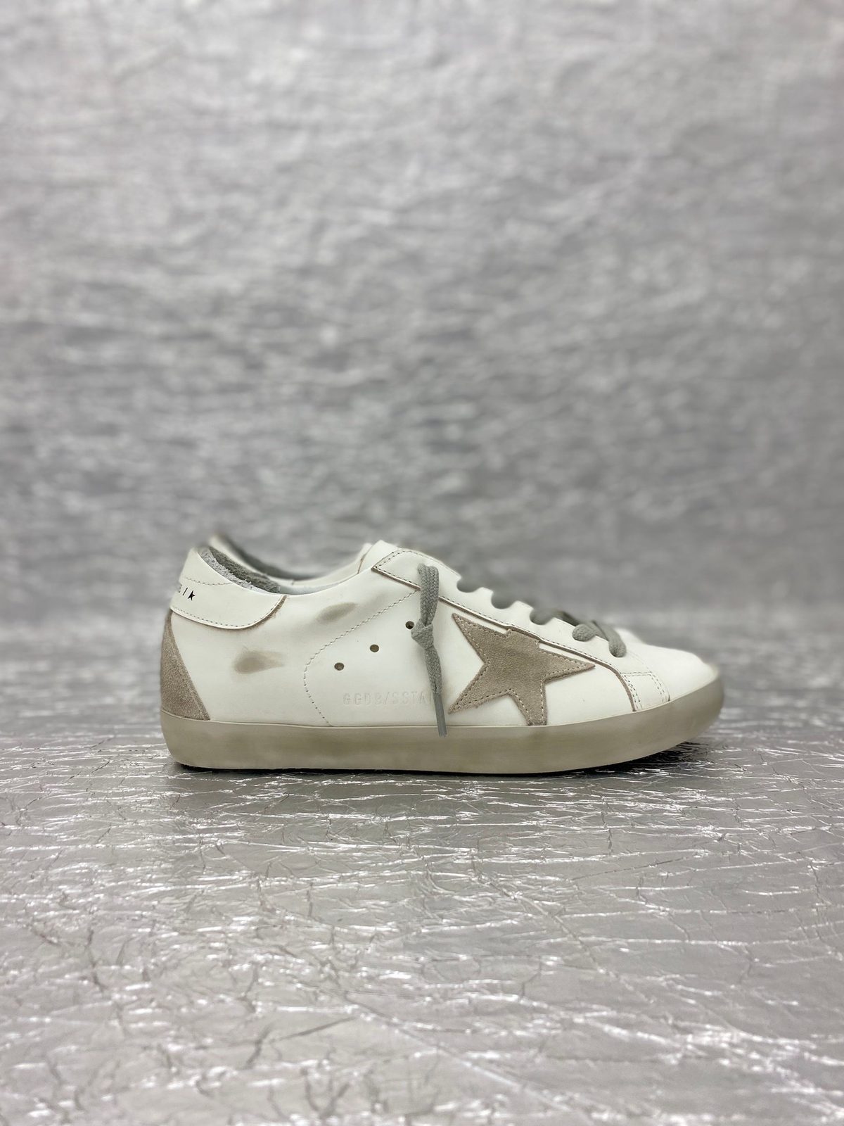 Golden Goose Superstar White Leather Grey Suede
