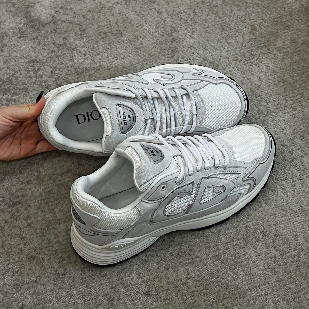 Dior B30 White Grey