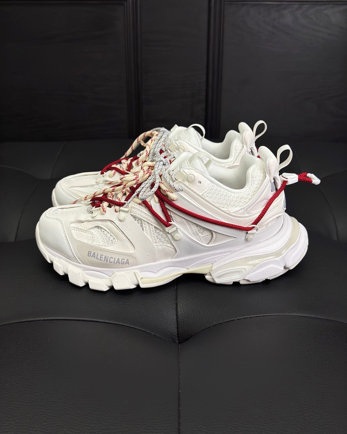 Balenciaga Track Sneaker White Red