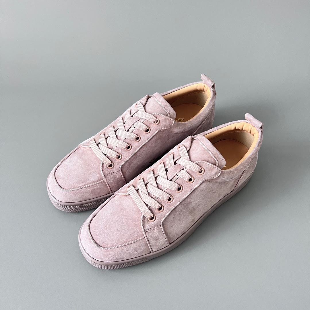 Christian Louboutin Low-Top Sneaker Pink Suede