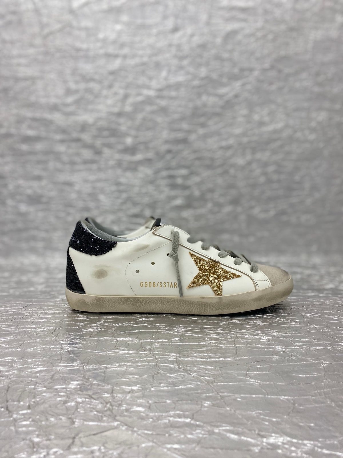 Golden Goose Superstar Glitter Star Sneakers