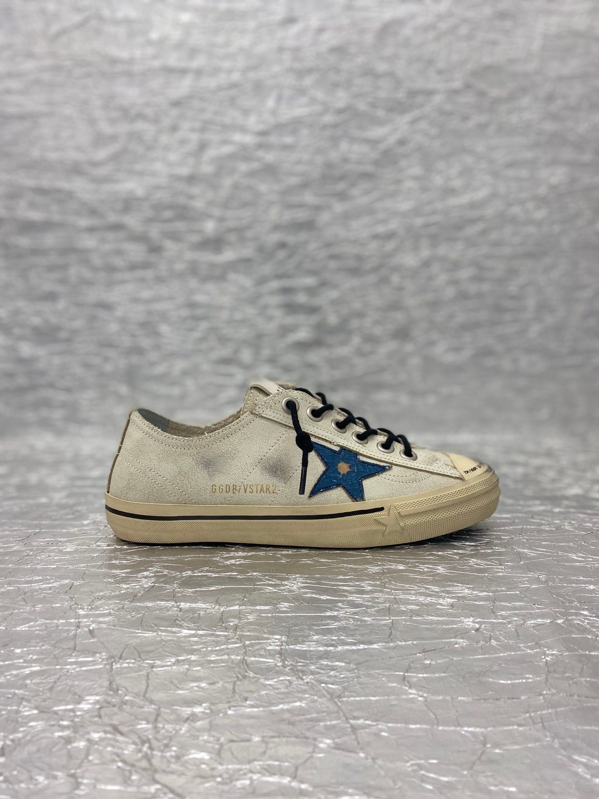 Golden Goose Deluxe Brand Stardan White/Blue Star