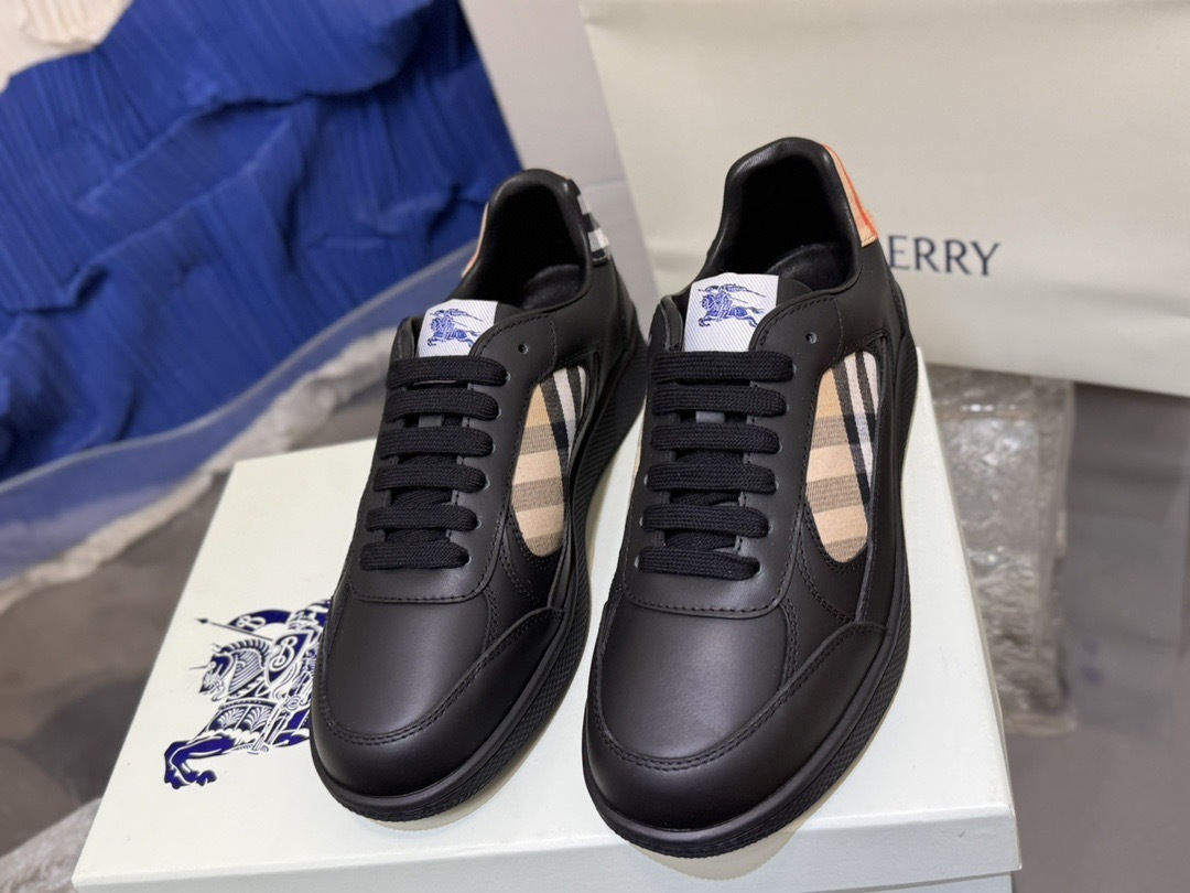 Burberry New Check Sneaker Black