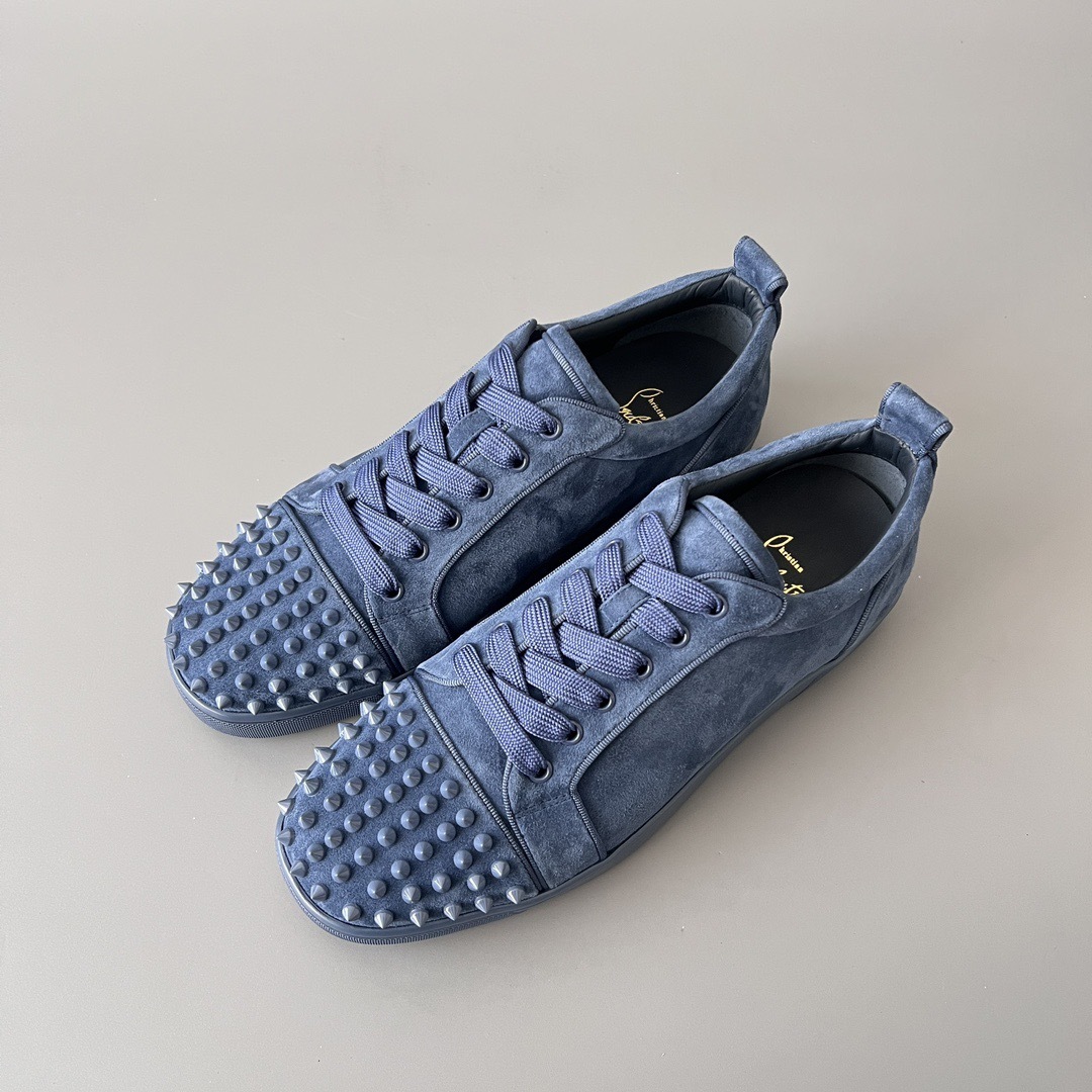 Christian Louboutin Low Top Sneaker Blue Denim