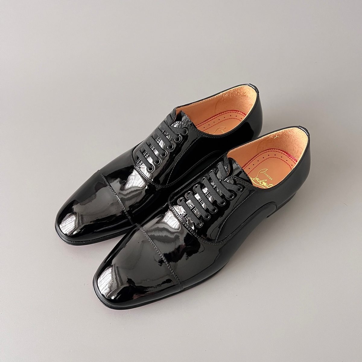 Berluti Oxford Patent Leather Dress Shoes
