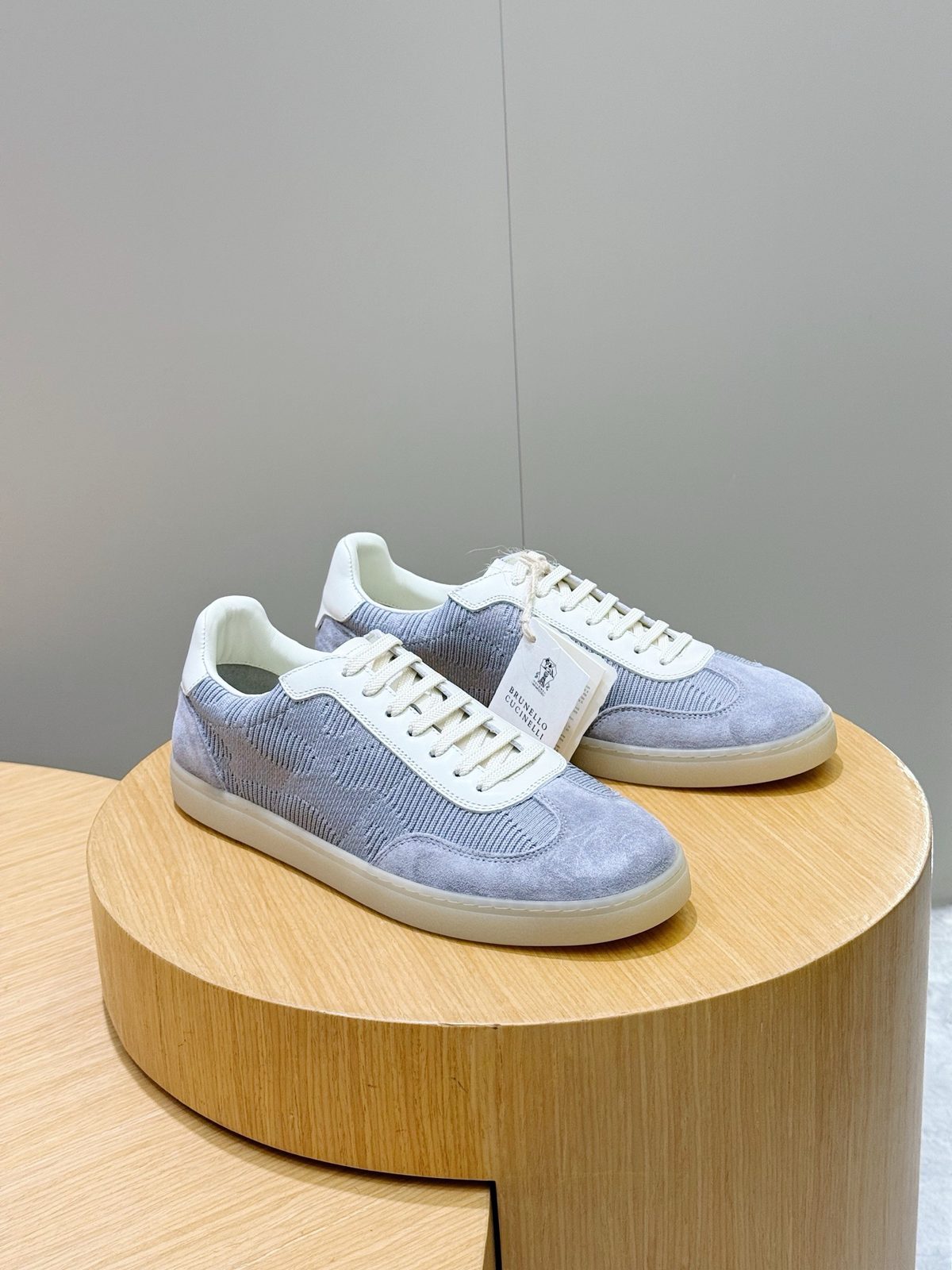 Brunello Cucinelli Low Top Sneaker Light Blue