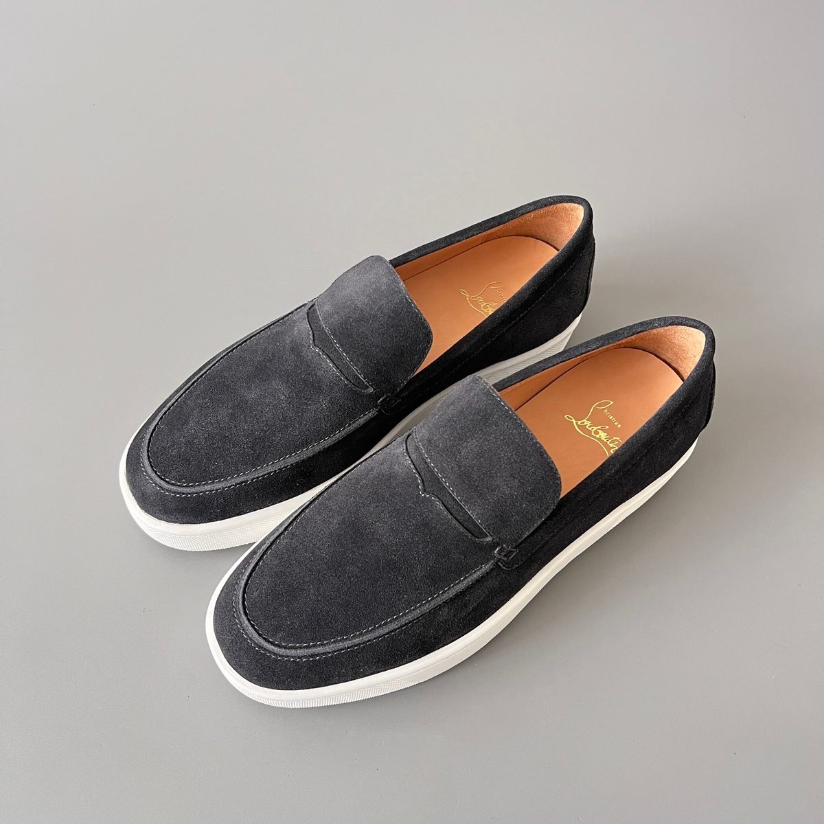 Christian Louboutin Suede Loafer Sneakers