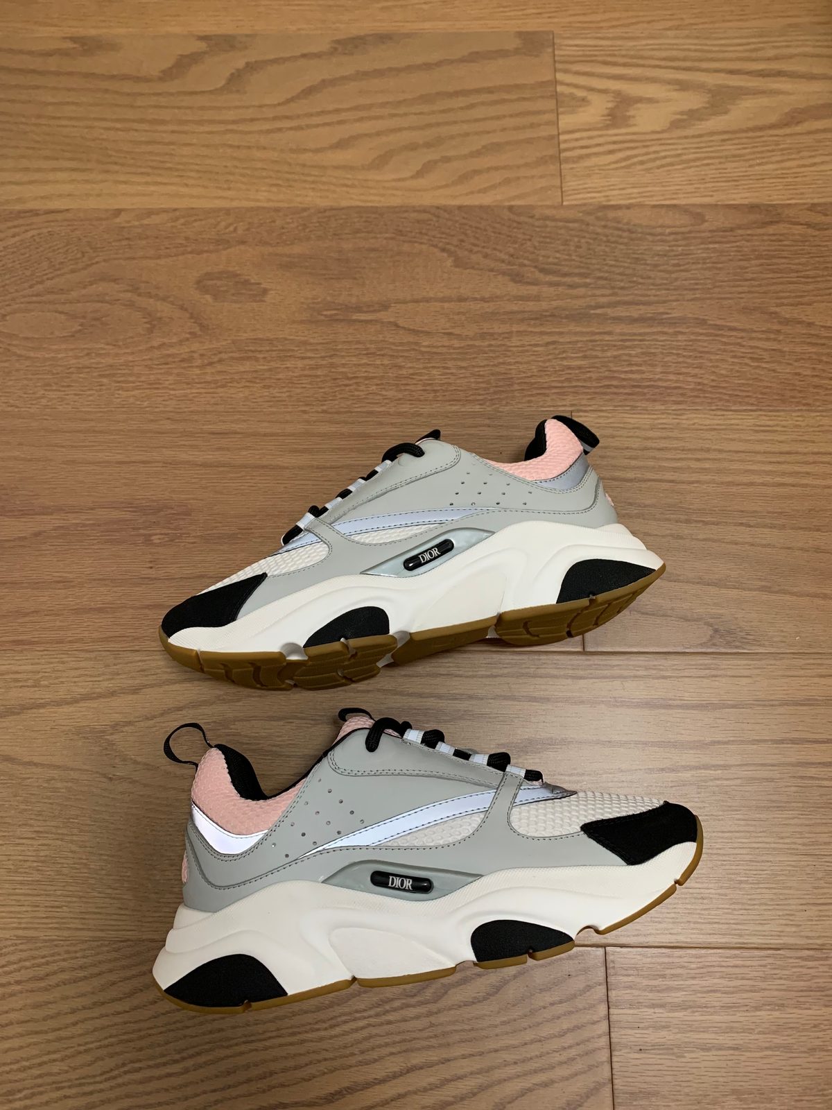 Dior B22 Sneaker Grey/Pink/White