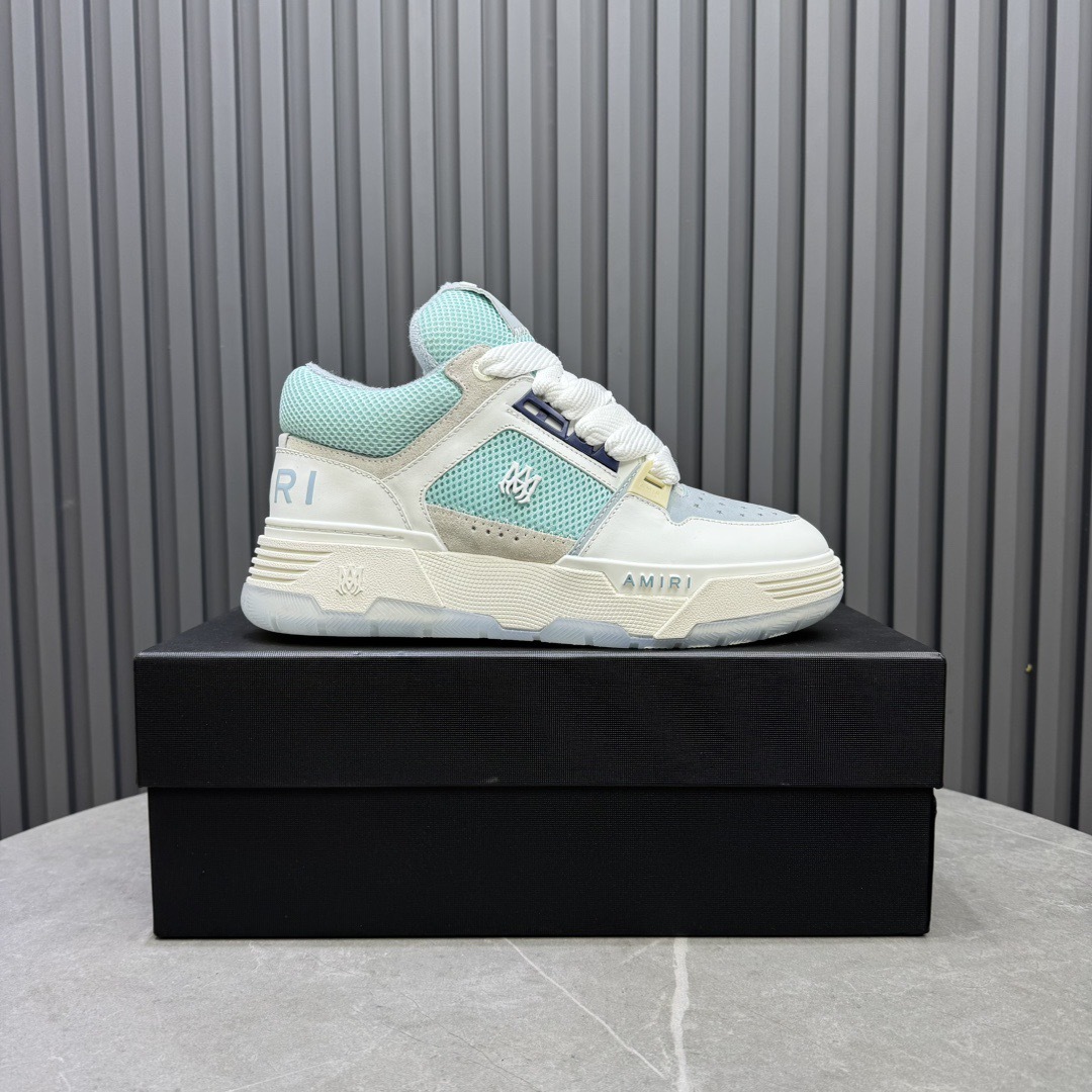 Amiri MA-1 Low White Mint