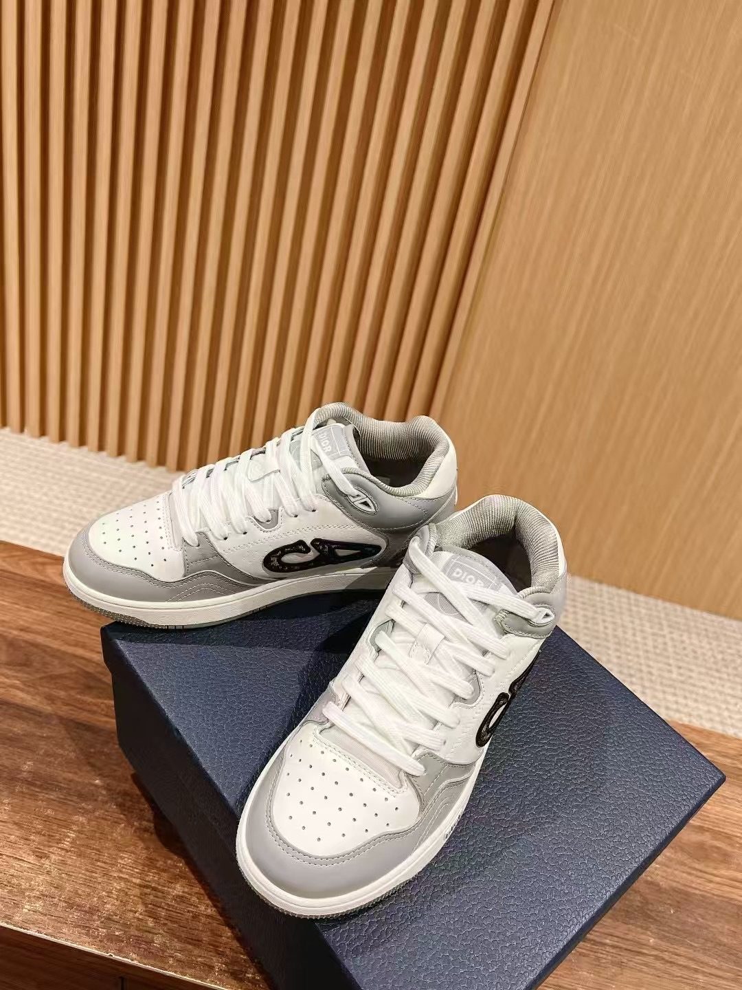 Dior B101 White Grey