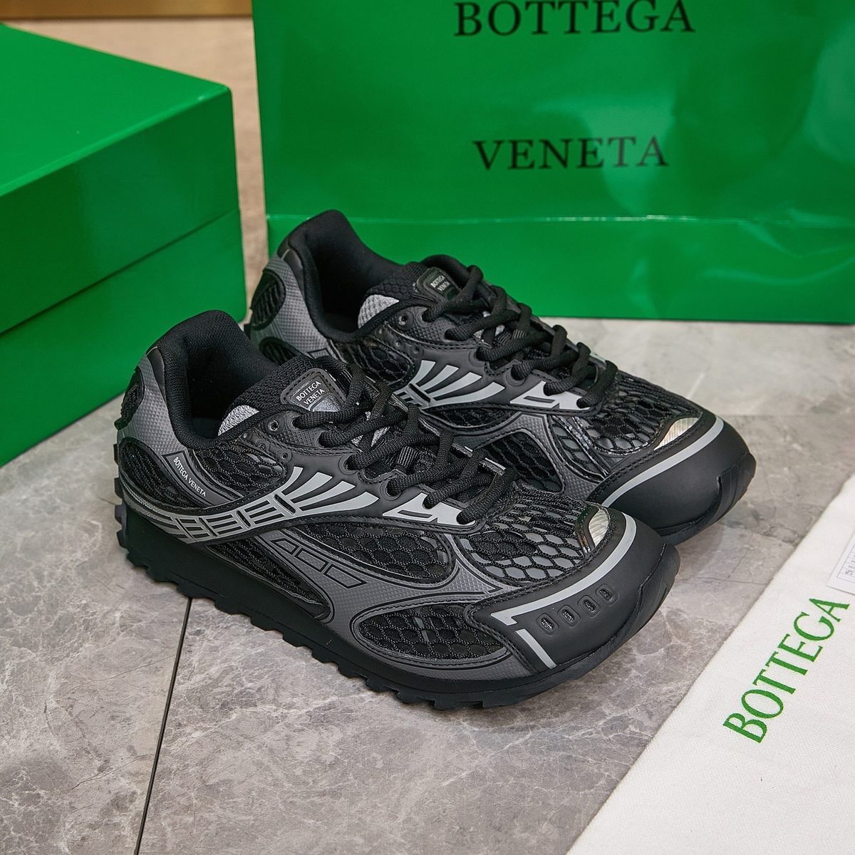 Bottega Veneta Mesh Running Sneaker