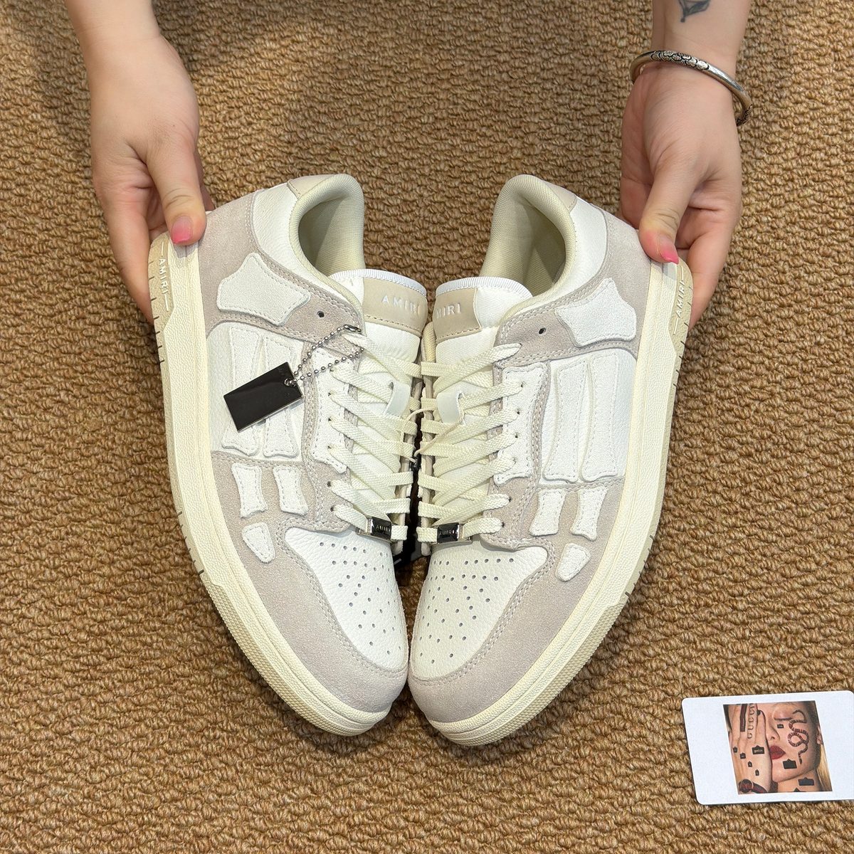 Amiri Low Top Leather Sneaker