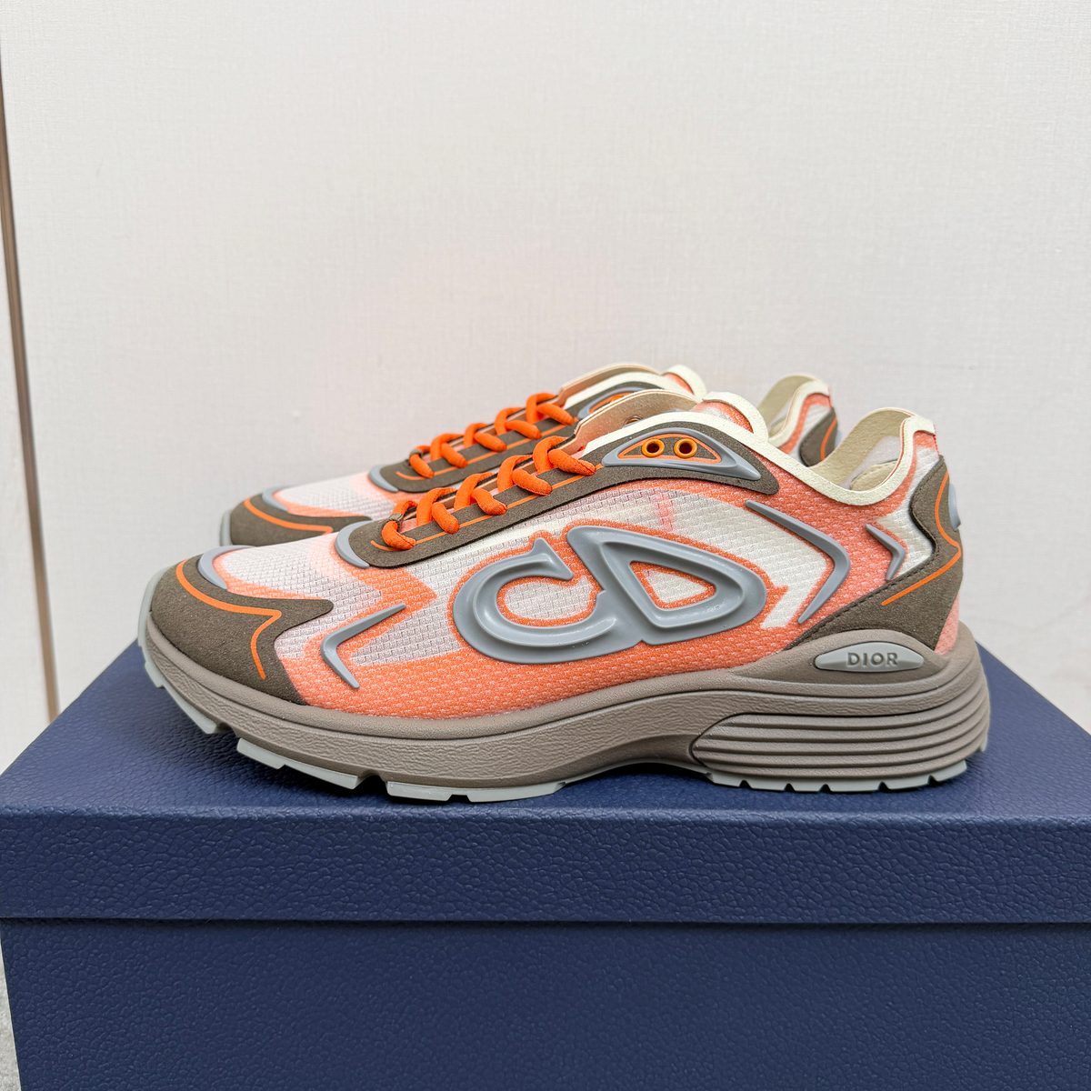 Dior B30 Sneaker Orange Grey White