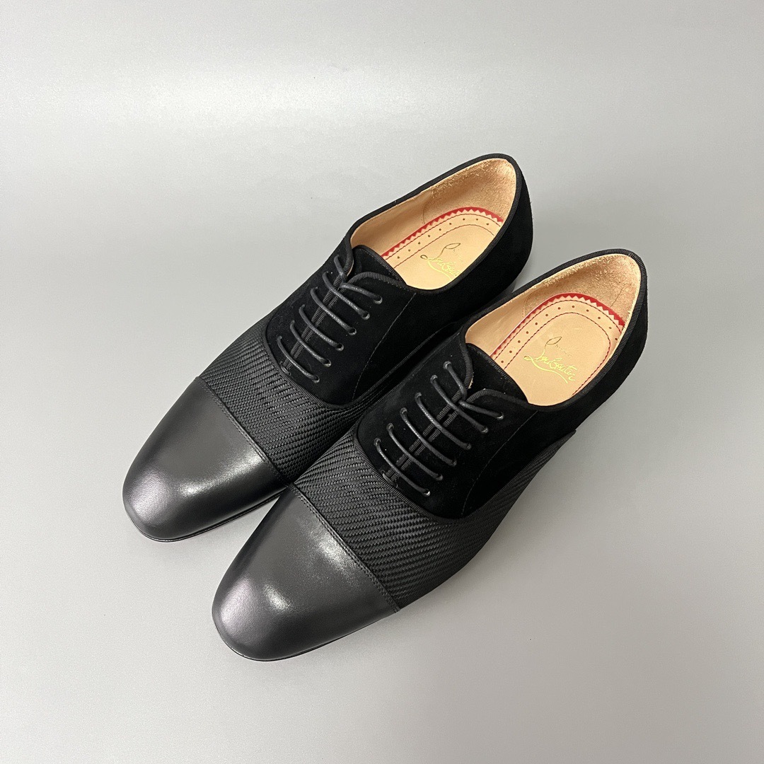Corthay Cap Toe Oxford Black