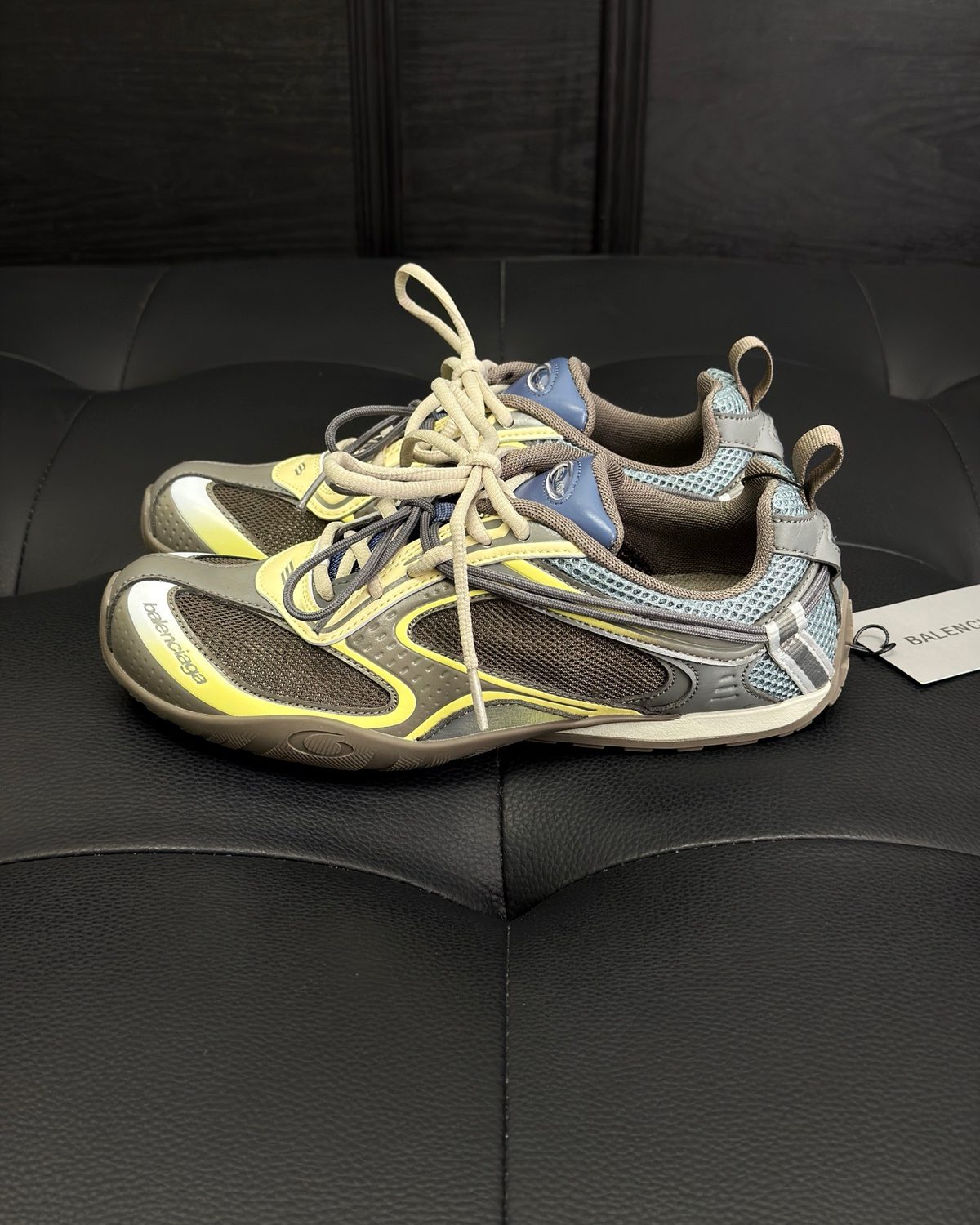 Balenciaga Triple S Grey Yellow Blue