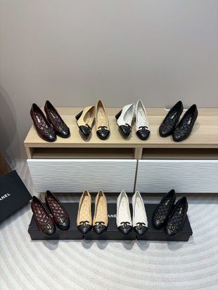 Chanel Quilted Leather Block Heel Pump