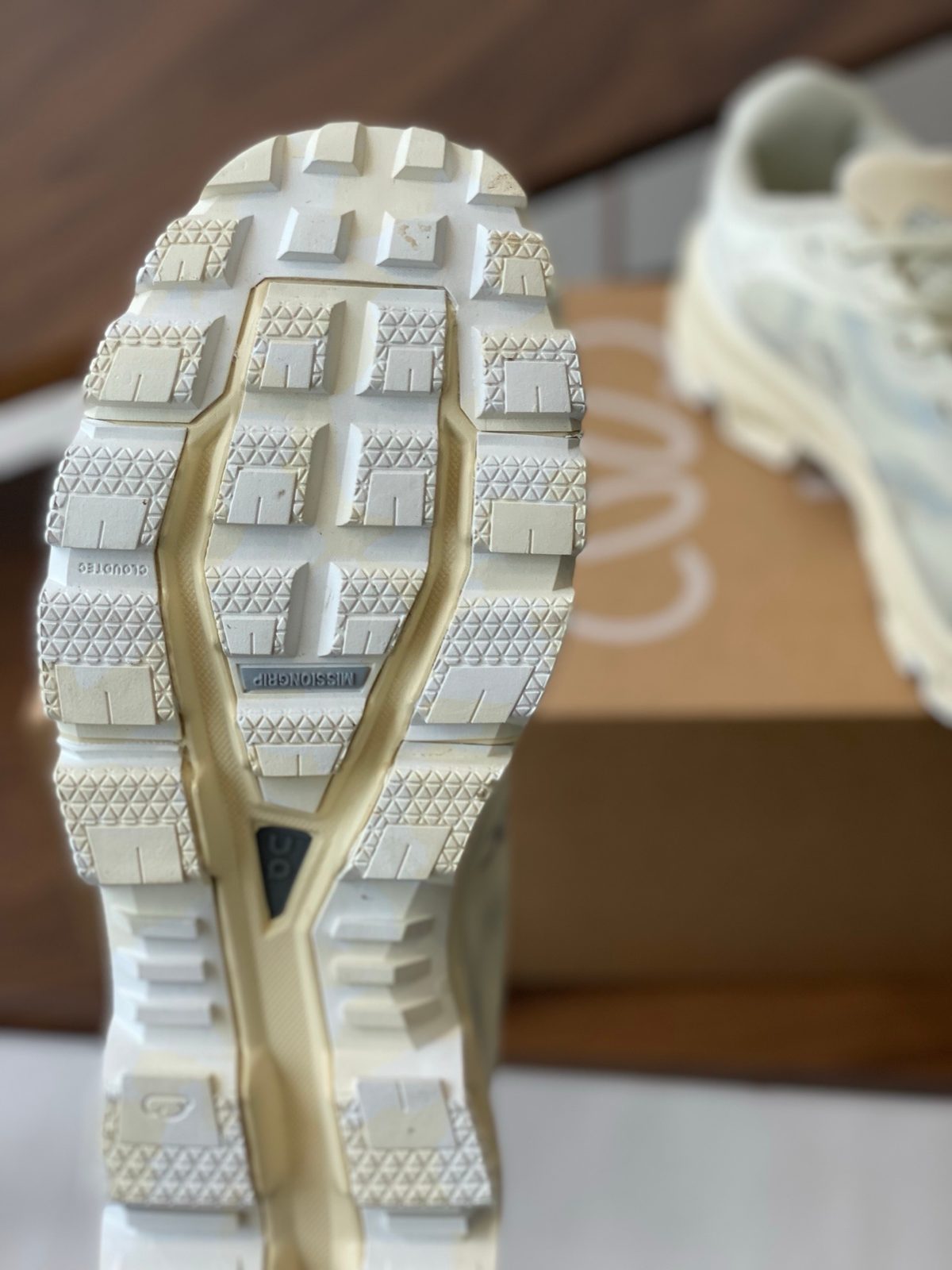 On Cloudmonro White Running Sneakers