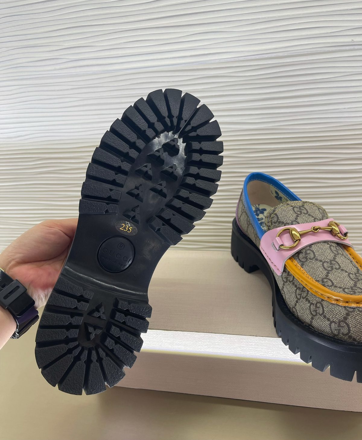 Gucci GG Canvas Platform Loafer