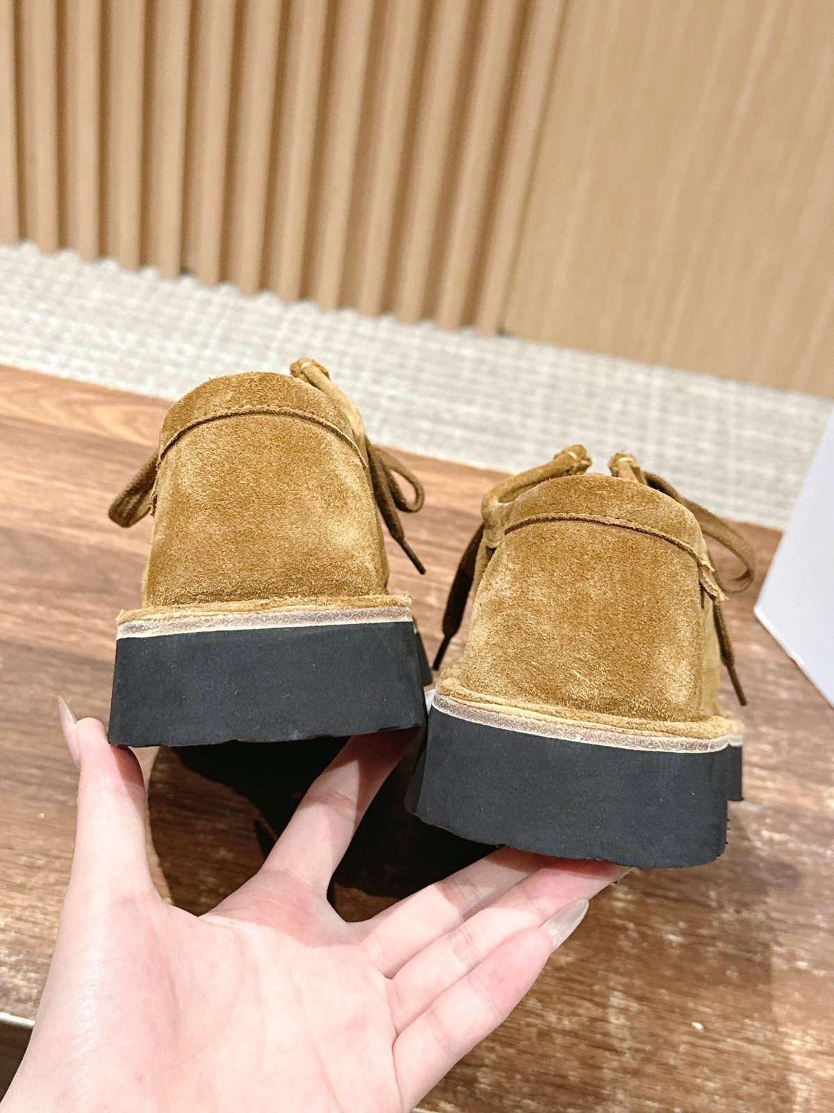 Loewe Suede Wallabee Boots