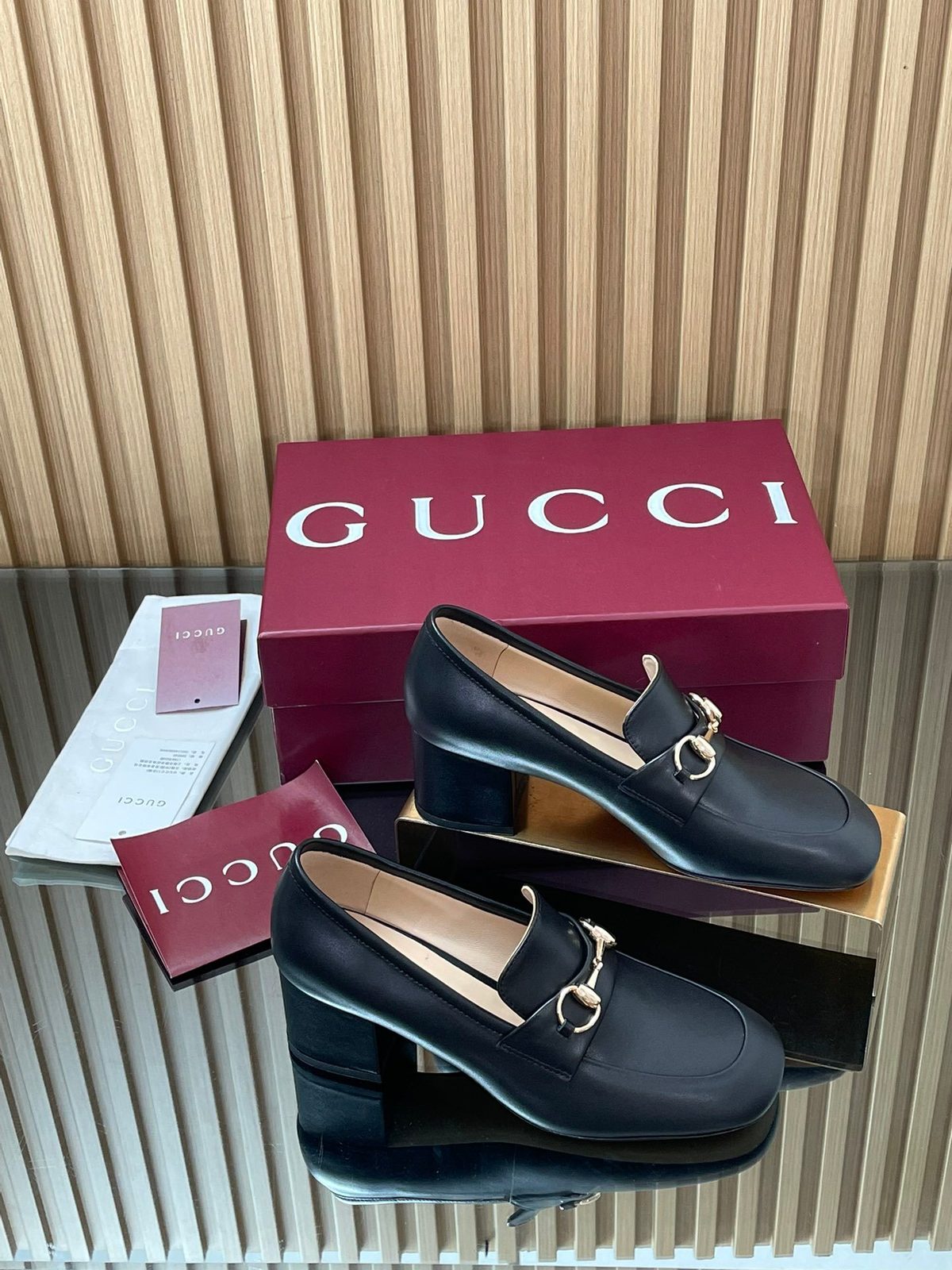 Gucci Horsebit Loafer Black Leather