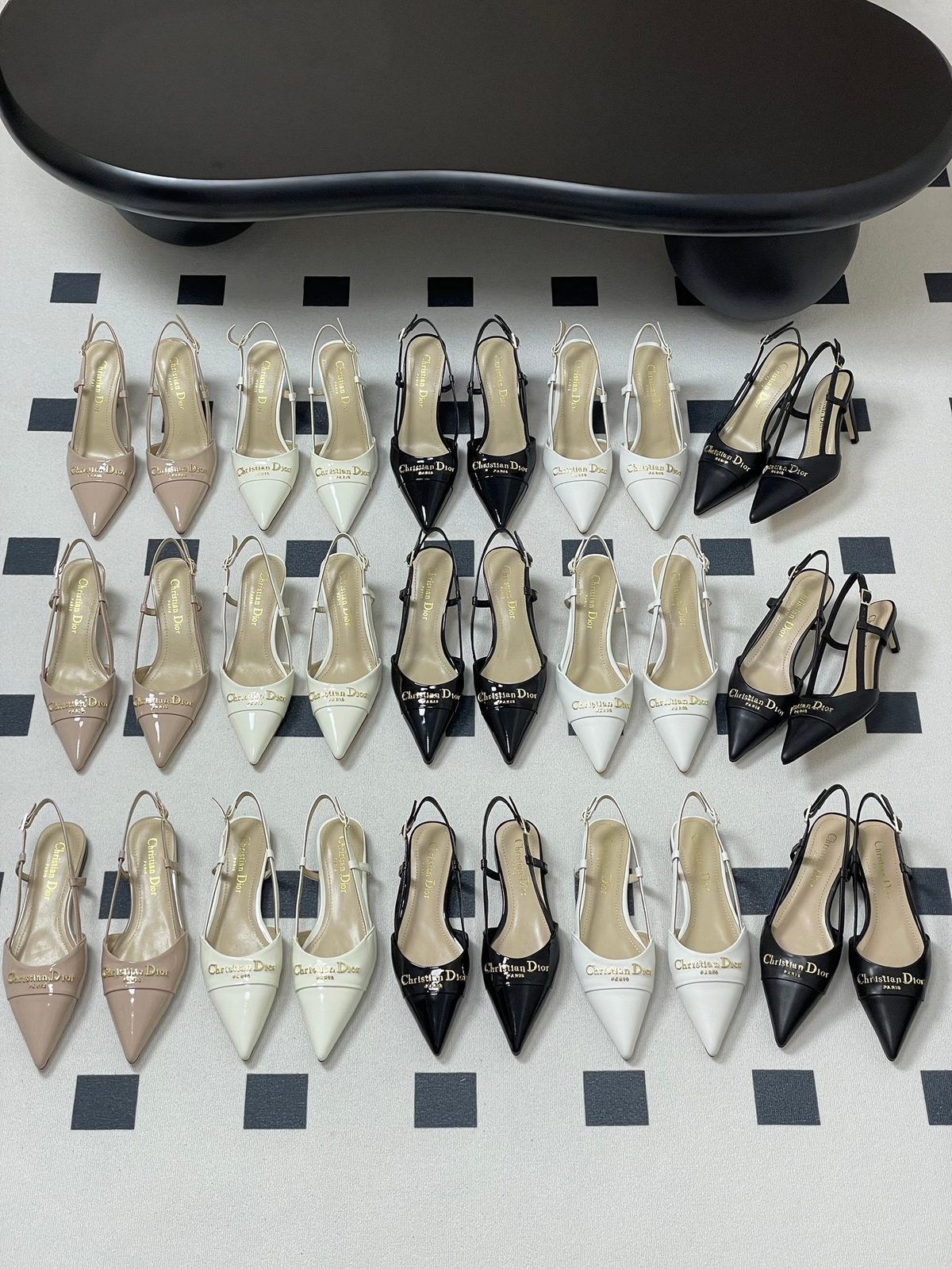 Christian Dior Pointed Slingback Heel Pumps