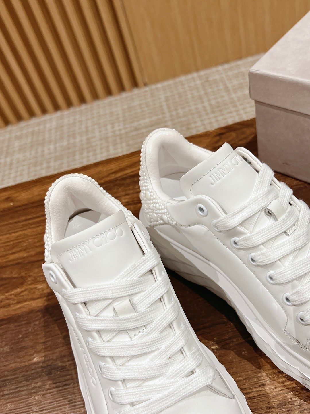 Jimmy Choo Diamond Star White
