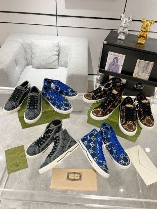 Gucci GG Canvas High-Top Sneakers