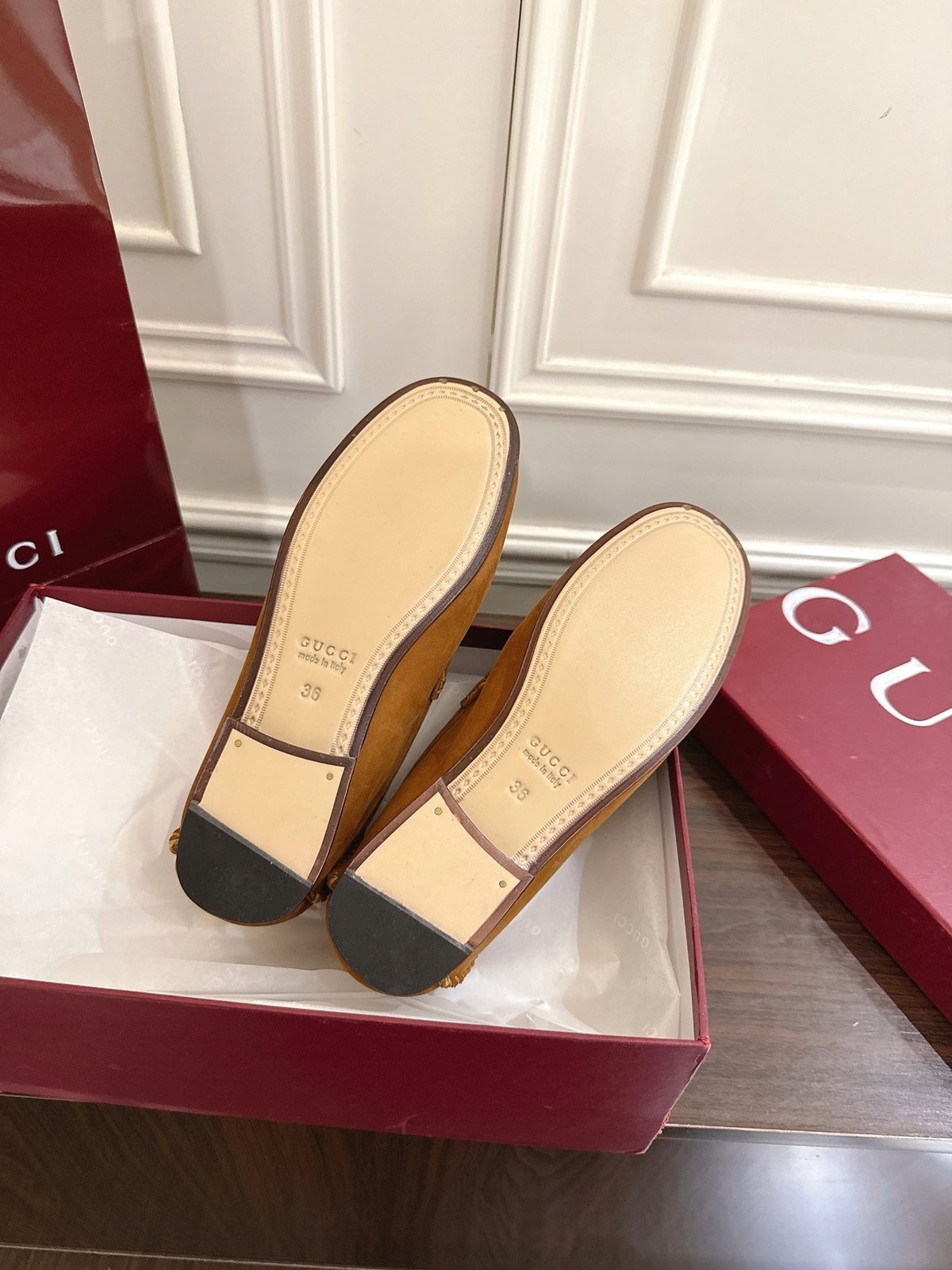 Gucci Horsebit Suede Loafer