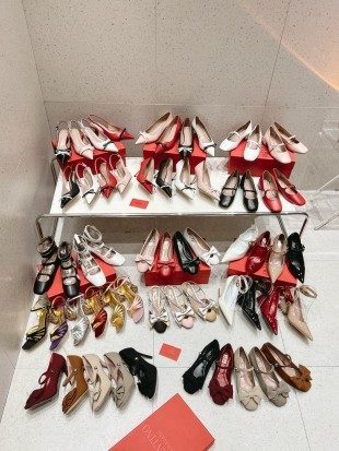 Valentino Bow Mary Jane Platform Heels
