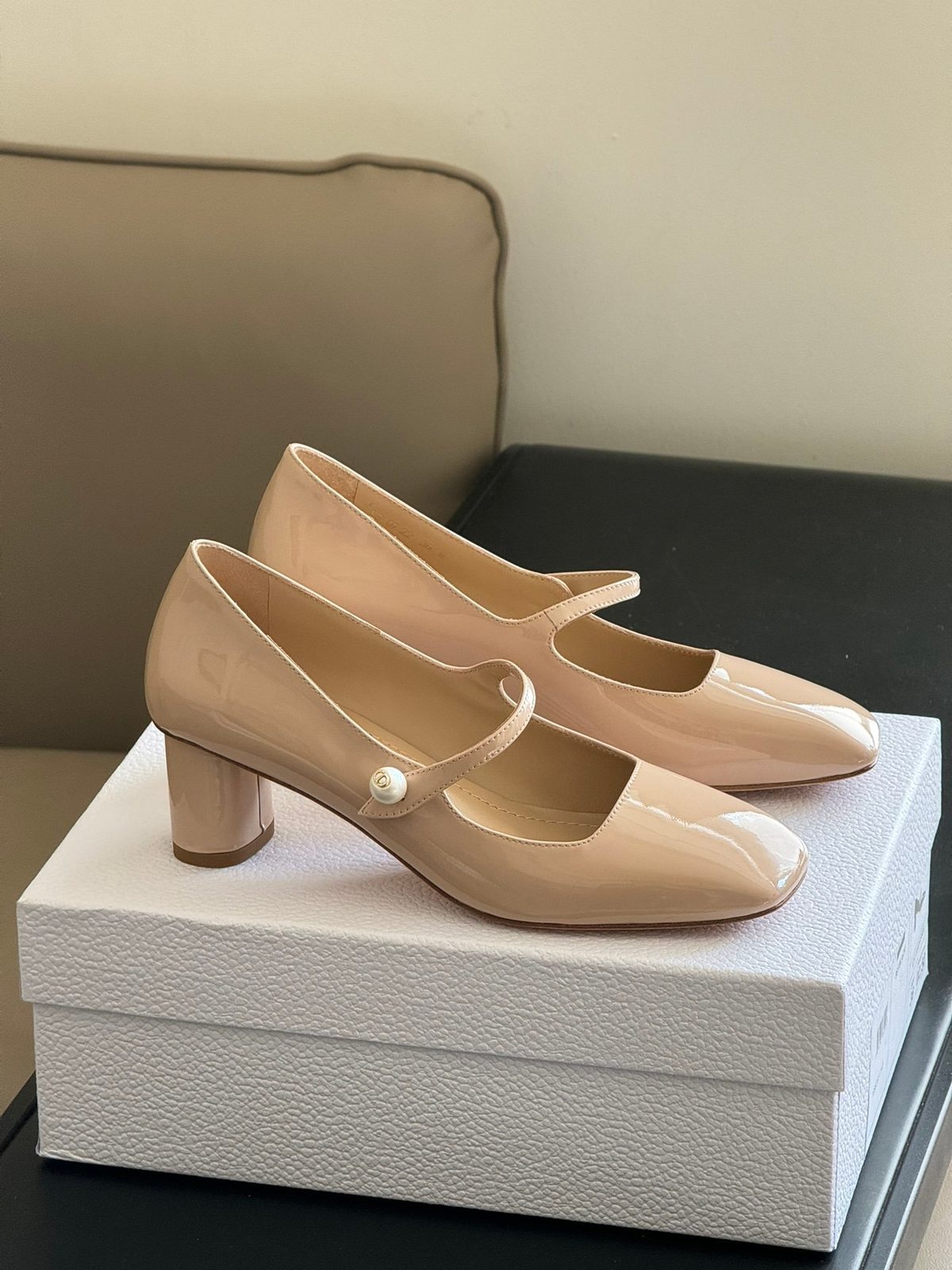 Dior Patent Leather Mary Jane Pumps