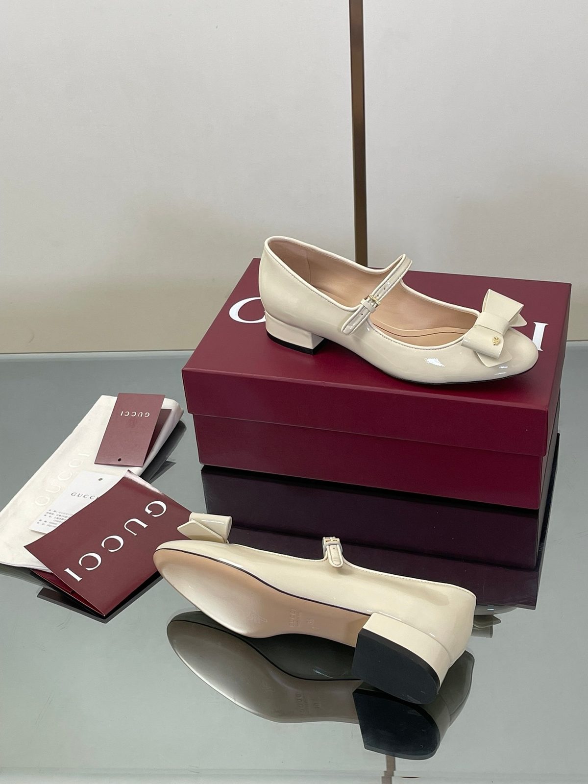 Gucci Patent Leather Mary Jane Flat