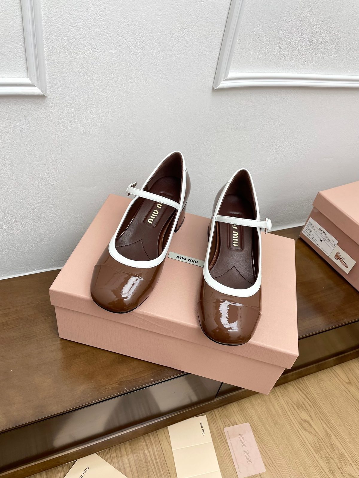 Miu Miu Patent Leather Mary Jane Pumps