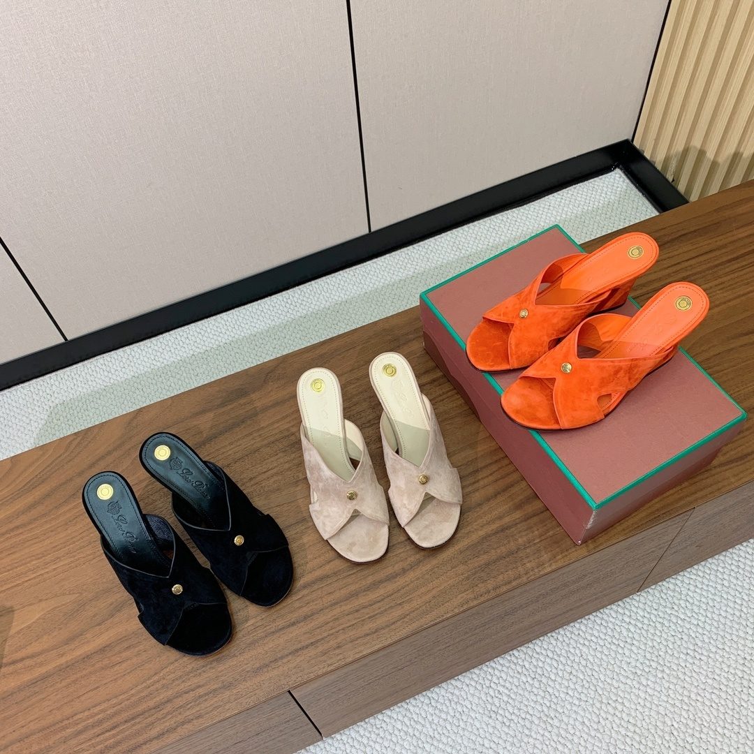 Luxury Crossover Slide Sandals Collection