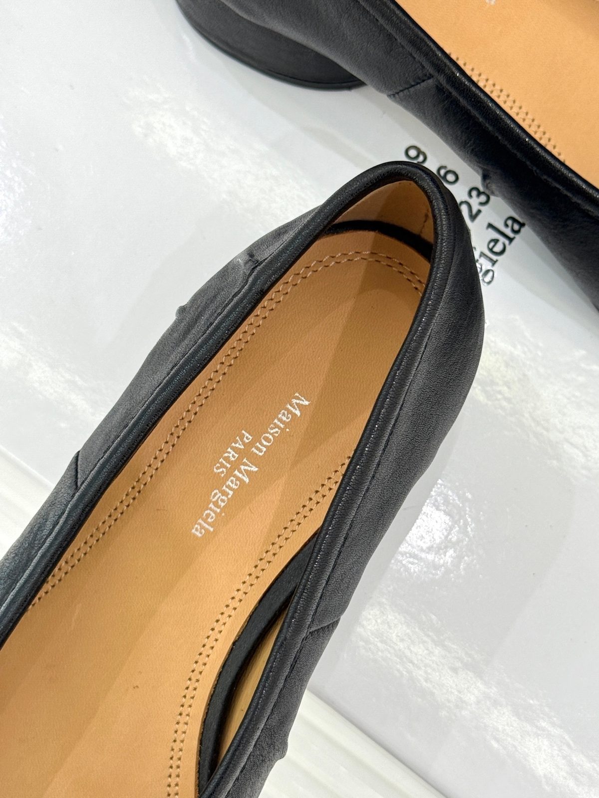 Maison Margiela Leather Ballet Flats
