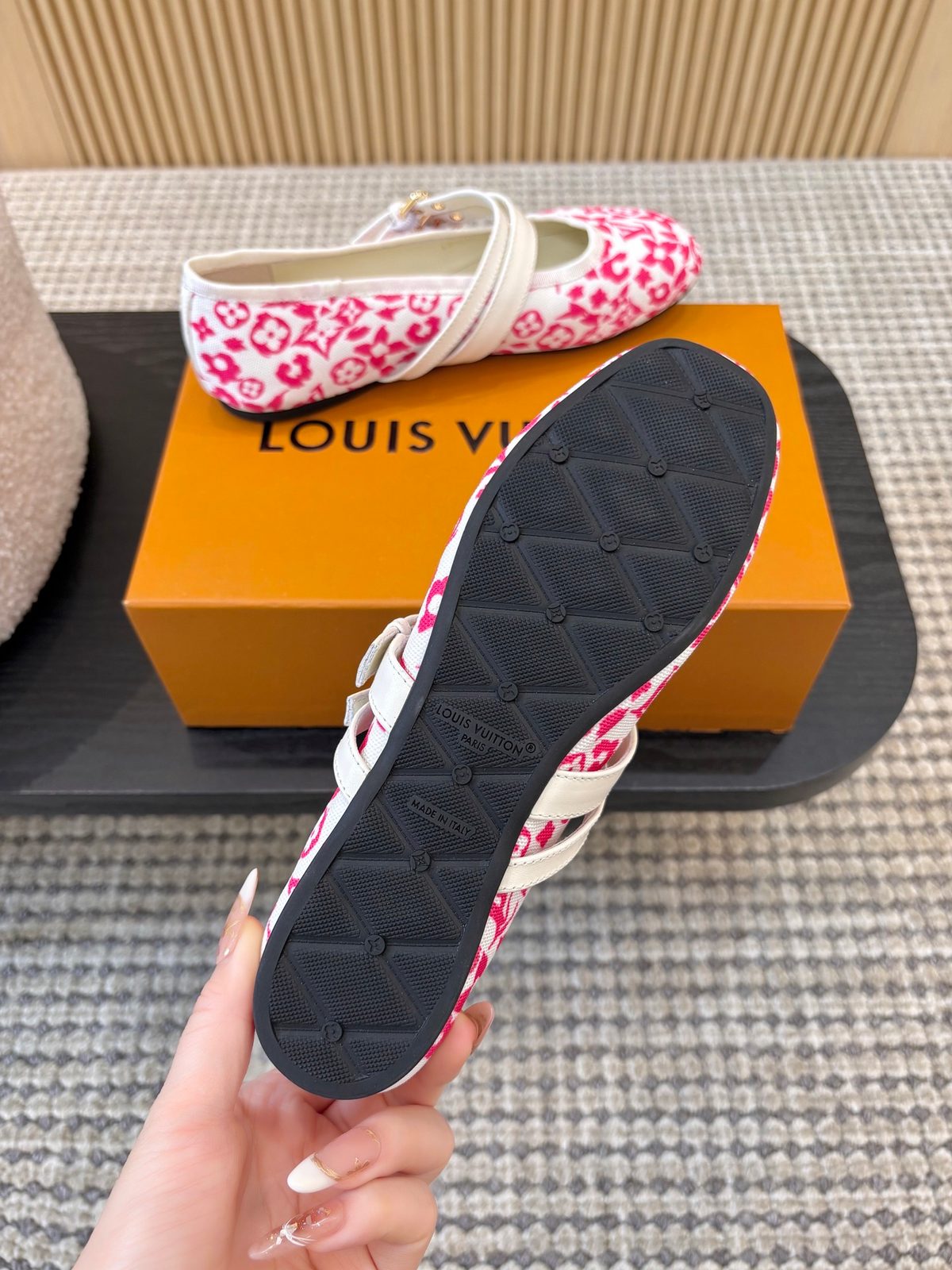 Louis Vuitton Monogram Canvas Ballet Flats