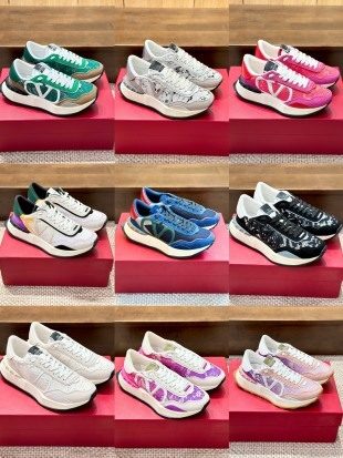 Valentino Lace Sneaker White Black