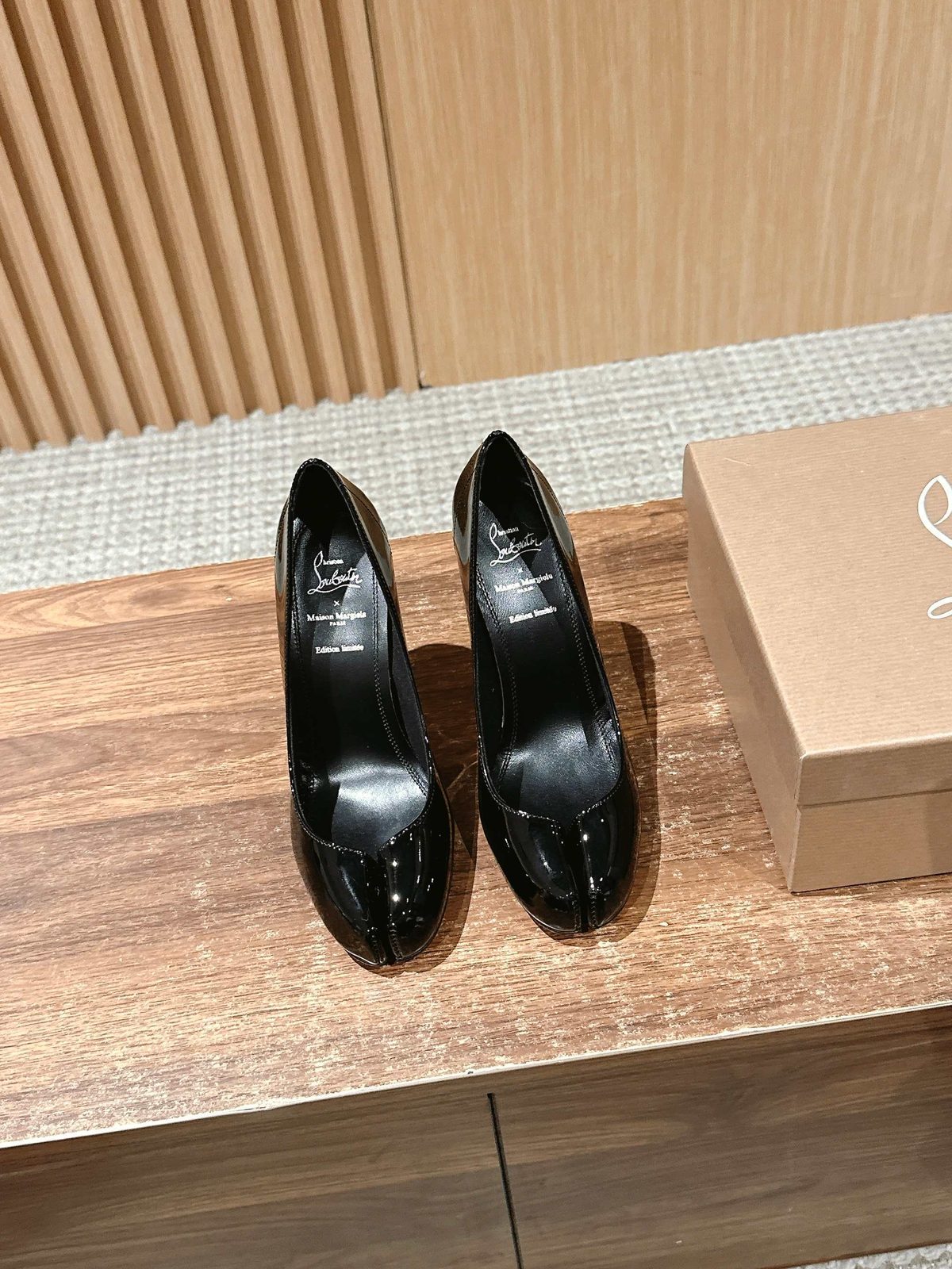 Christian Louboutin Patent Leather Platform Pump